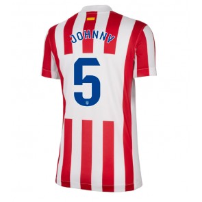 Atletico Madrid Johnny Cardoso #5 Prima Maglia Femmina 2025-26 Manica Corta